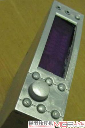 紫色液晶LCD显示的声控台