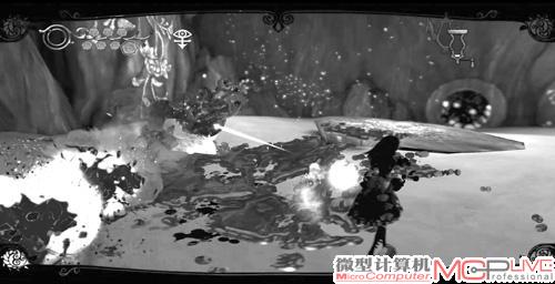 游戏中不少场景都有使用光滑粒子流体动力学制作的流体效果。