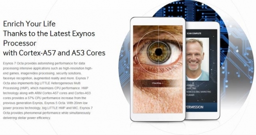 全新:三星八核处理器Exynos 7 Octa